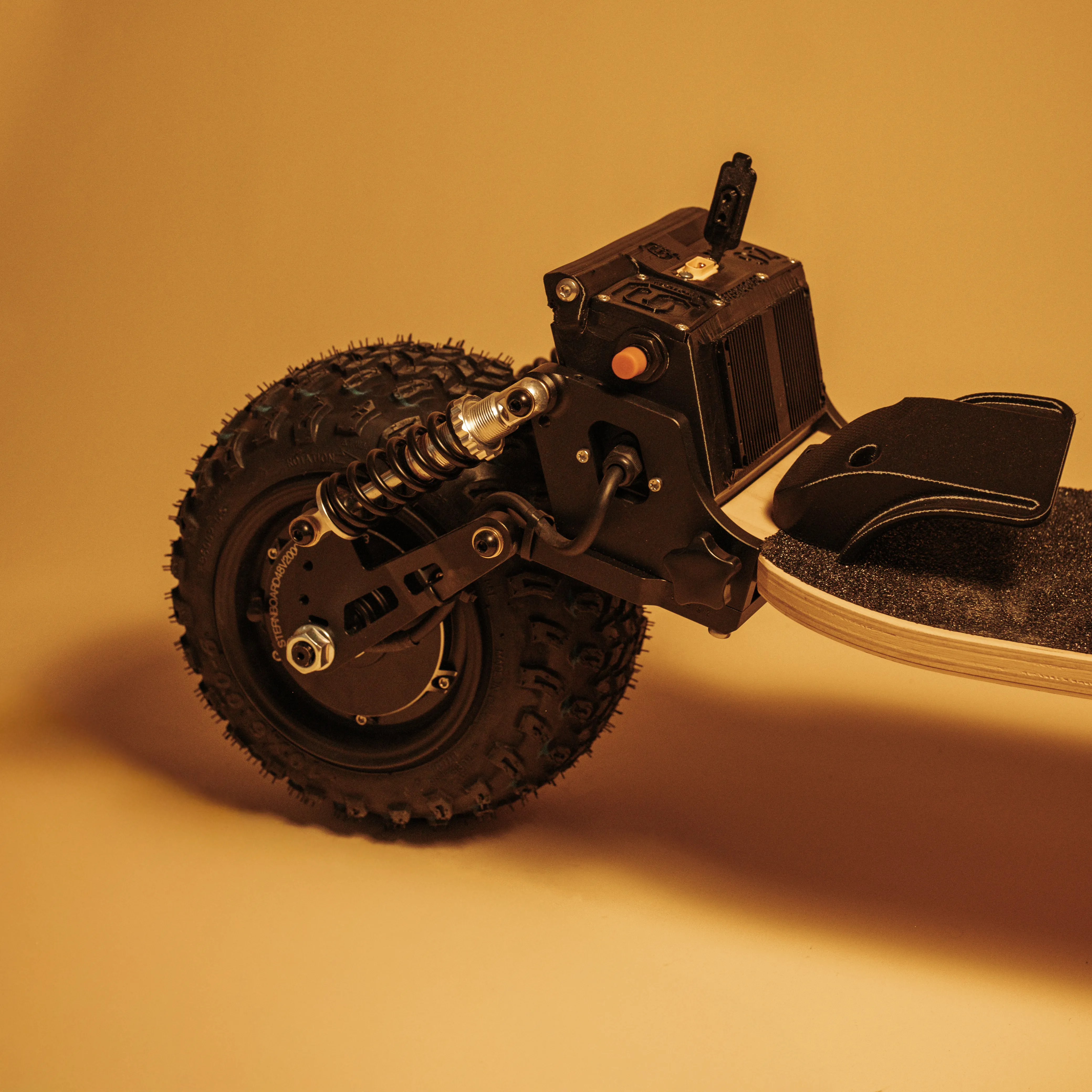 configuración enganche longboard eléctrico Sternboard remolque movilidad eléctrica transporte