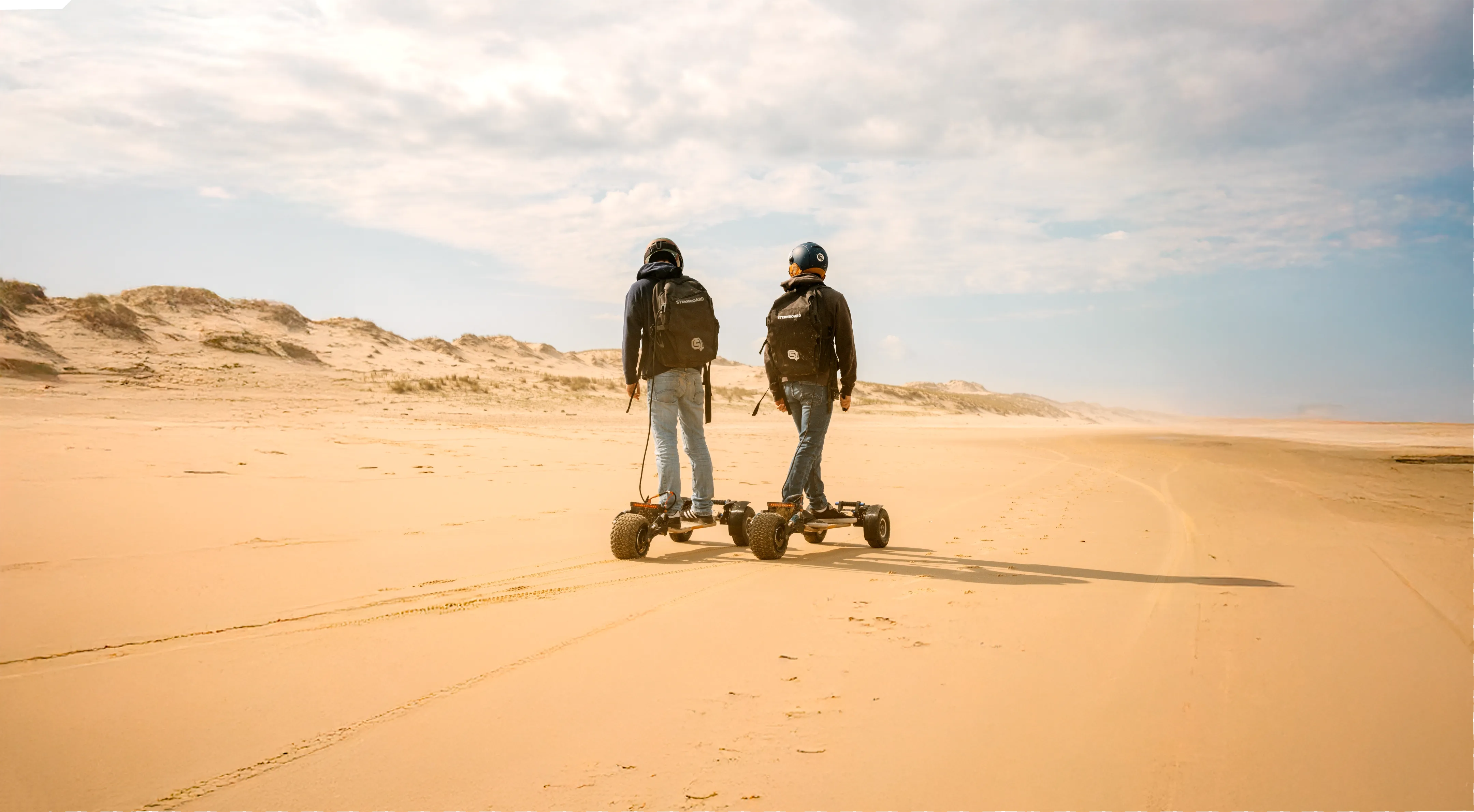 Polivalencia dunas sin kit e-skateboard Sternboard adaptabilidad arena natural